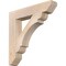 Ekena Millwork Olympic Slat Smooth Bracket, Douglas Fir, 5 1/2"W x 32"D x 32"H BKT06X32X32OLY06SDF - alternate 1